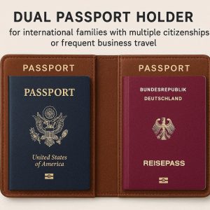 Dual Passport Holder For International Families With Multiple Citizenship Or Frequent Business Travel