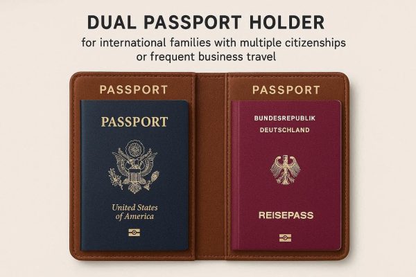 Dual Passport Holder For International Families With Multiple Citizenship Or Frequent Business Travel